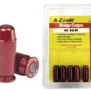 A-Zoom Metal Snap Caps .40 S&W 5-ct