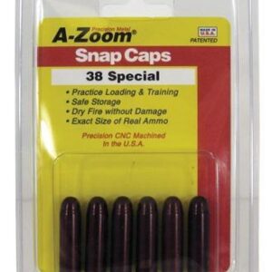 A-Zoom Metal Snap Caps .38 Special 6-ct