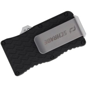 Schrade Uproar Tactical Mini D-A OTF Knife 1 9-10" Blade Black