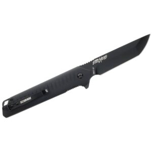 Schrade Delta Class Steelhead Folder Knife 3 1-2" Blade Black