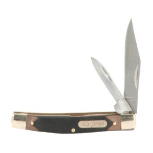 Old Timer Middleman Jack 2 3 5-16" Blade Black and Brown