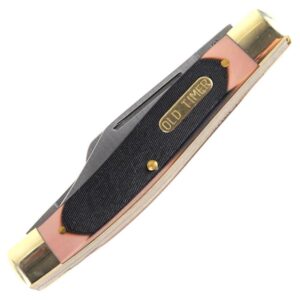 Old Timer Senior Folding Knife 3" Clip Point Blade 3 Blades