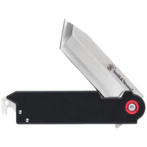 Smith & Wesson Big Benji Folding Knife 3-1-2" Clip Point Blade Black Blister