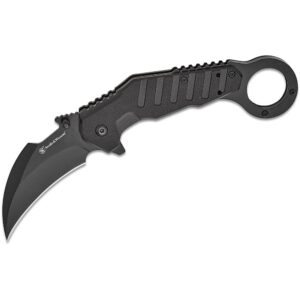 Smith & Wesson Extreme Ops Karambit Assisted Folding Knife 3" Hawkbill Blade Black