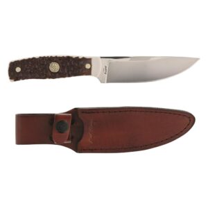 Uncle Henry Next Gen 191UH Fixed Knife 4-3-5" Bowie Blade Staglon Clamshell