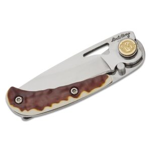 Uncle Henry Next Gen 3UH Folding Knife 2-1-5" Drop Point Blade Staglon Steel Clamshell