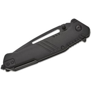 Smith & Wesson Extreme Ops Folding Knife 3-1-2" Tanto Blade Black with Glass Breaker