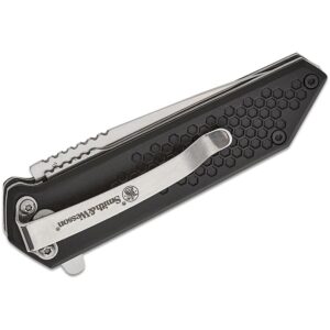 Smith & Wesson Extreme Ops Spring Assist Folding Knife 2-1-2" Tanto Blade Black