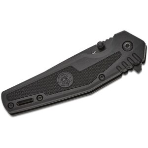 Smith & Wesson SWAT Assisted Folding Knife 3" Drop Point Blade Black Box