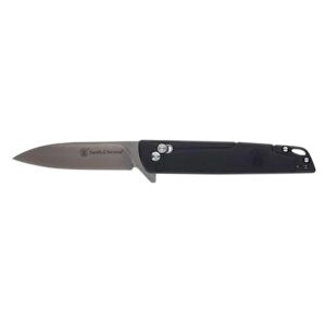 Smith & Wesson Special Ops EDC Folding Knife 3-3-10" Drop Point Blade Black