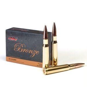 PMC Bronze Rifle Ammunition .50 BMG 660 gr FMJBT  - 10-box