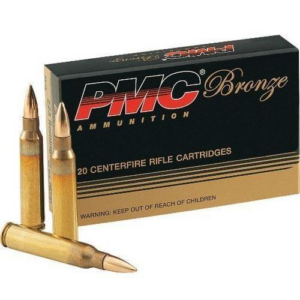 PMC Bronze Rifle Ammunition 7.62x39mm 123 gr FMJ 2350 fps 20-ct