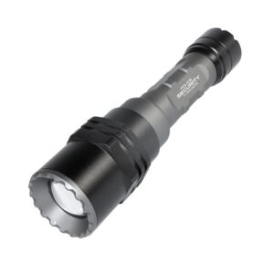 Police Security Flashlights Long Throw Flashlight 700 Lumens Black 1-3 Mile