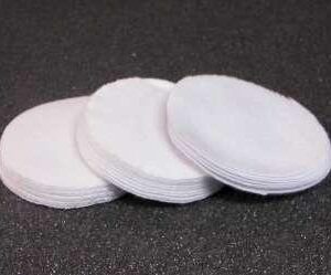 Pro-Shot 1 1-2" Round 100% Cotton Patches 300-ct