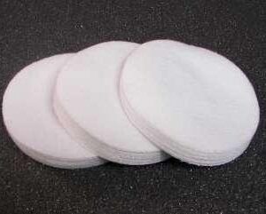 Pro-Shot 2 1-2" 100% Cotton Patches  250-ct