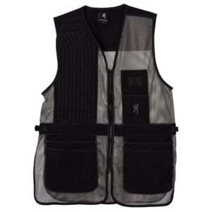 Browning Trapper Creek Mesh Shooting Vest Grey 2XL