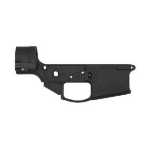 Shield Arms SA-15 Stripped Folding Lower Receiver 5.56-300 Folding Billet Black