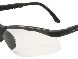 Radians Revelation Sporting Goods Shooting Glasses Black with Clear Lens