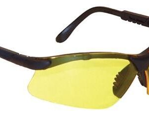 Radians Revelation Sporting Goods Shooting Glasses Black with Amber Lens