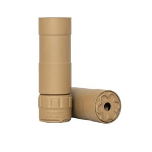 Rugged Mustang22 FDE Suppressor .22 LR 5.3" 1-2x28 Direct Thread