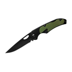 ABKT Elite Mark II Lockback Folding Knife 2-1-2" Drop Point Blade Green