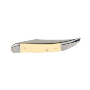 ABKT Roper Pecos Large Toothpick Knife 3-1-4" Clip Point Blade Yellow