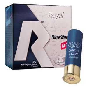 Rio Royal BlueSteel 12 ga 3 1-2" MAX 1 3-8 oz #BB 1550 fps - 25-ct