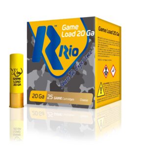 Rio Field Shotshells 20 ga 2 3-4" 2 3-4 dr 1 oz #7.5 1250 fps 25-ct