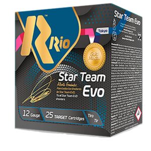 Rio Star Team Evo Spreader 28 Shotshells 12ga 2-3-4" 1oz 1250 fps #8.5 25-ct