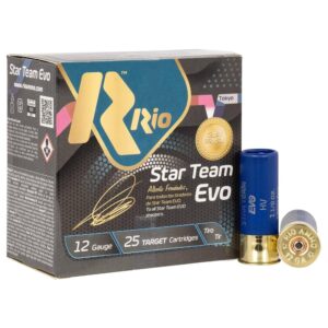 Rio Star Team Target 28 Shotshells 12ga 2 3-4" 1 oz 1280 fps #8