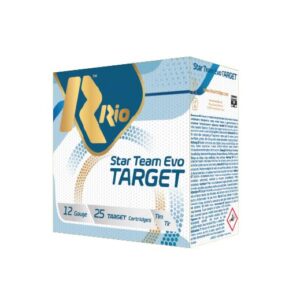 Rio Star Team Target 32 Low Recoil Shotshells 12ga 2-3-4" 1-1-8oz 1150 fps #7.5 25-ct