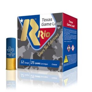 Rio Texas Game Load 36 Shotshells 12 ga 2-3-4" 1-1-4oz 1260 fps #7.5 25-ct