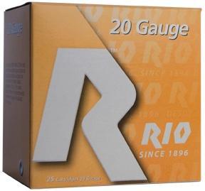 Rio Top Target Shotshell 20 ga 2-3-4"  7-8 oz #8  25-Box