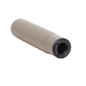 Radical Defense SASS Rifle Suppressor .30 Cal Hub Mount w-KFM 5-8x24 Flash Hider - FDE