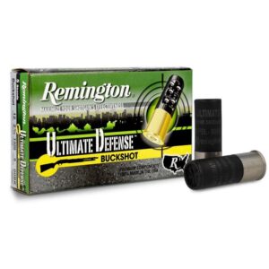 Remington Ultimate Defense Shotshells 12ga 3" #00 1225 fps 5-ct