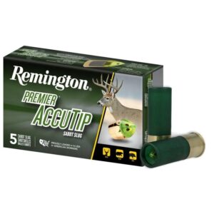Remington Premier AccuTip Bonded Sabot Slug 12 ga 3" 385 gr Slug 1900 fps 5-ct
