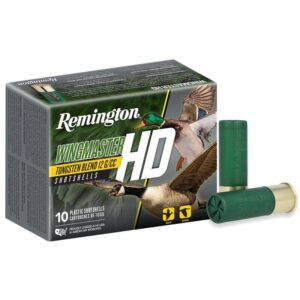 Remington Wingmaster HD Shotgun Ammo 12 ga 3" 1 1-2 oz #2 Shot 1300 fps 10-ct