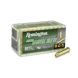 Remington Premier Rimfire Ammunition .22 WMR 33 gr. ATV 2000 fps 50-ct