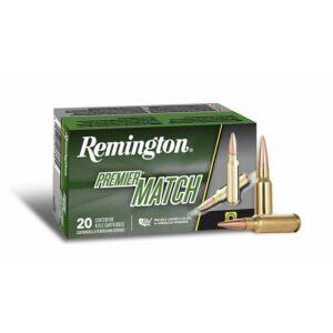Remington Premier Match Berger Rifle Ammunition 6.5 Grendel 130gr OTM 2400 fps 20-ct