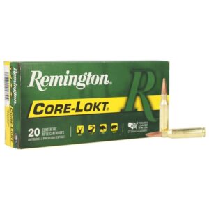 Remington Core-Lokt Rifle Ammunition .260 Rem 140 gr PSP 2750 fps 20-ct
