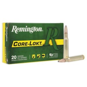 Remington Rifle Ammunition .30-06 Sprg 125 gr PSP 3140 fps 20-ct