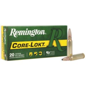 Remington Core-Lokt Rifle Ammunition .300 Savage 150 gr PSP 2630 fps 20-ct