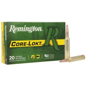 Remington Core-Lokt Rifle Ammunition .25-06 Rem 120 gr PSP 2990 fps 20-ct