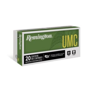 Remington MC Centerfire Rifle Ammunition 450 Bushmaster 260 gr FMJ 2040 fps 20-ct