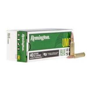 Remington UMC Rifle Ammunition .308 Win 150 gr FMJ 2820 fps 40-ct
