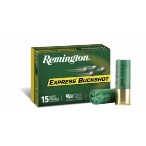 Remington Express Buckshot Shotgun Ammo 12 ga 2-3-4 in #00 Buck 1325 fps 15-ct