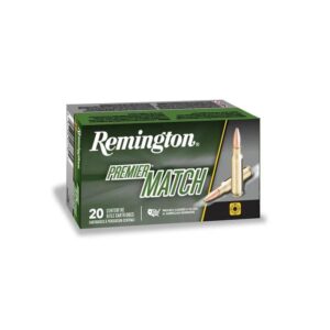 Remington Premier Match Rifle Ammunition 6.5 Creedmoor 140 gr OTMBT 2700 fps 20-rd
