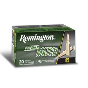 Remington Premier Match Rifle Ammunition .223 Rem 77 gr OTM 2790 fps 20-ct