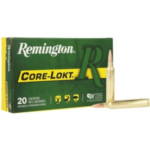 Remington Core-Lokt Rifle Ammunition 7mm Rem Ultra 150gr PSP 3230 fps 20-ct