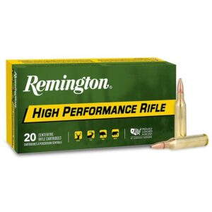Remington High Performance Rifle Ammunition .243 Win 80 gr PSP 3350 fps 20-ct